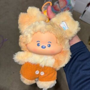Authentic Miniso Disney Mickey Head In The Clouds Vinyl Plush - Long Track